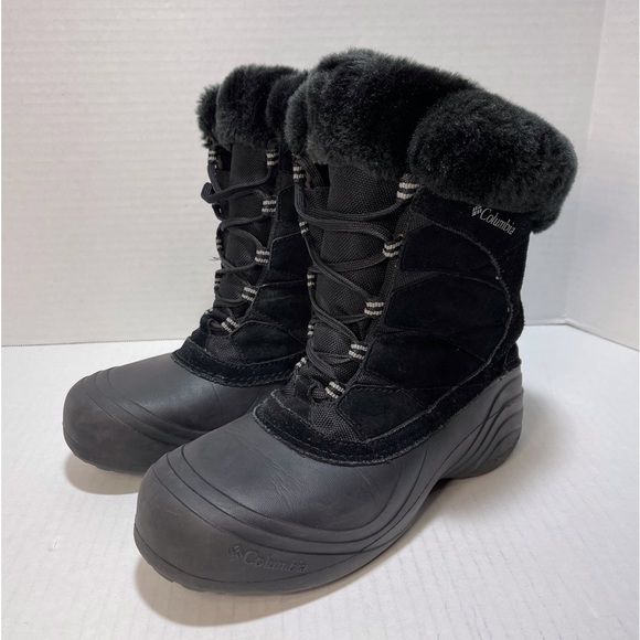 Columbia Sierra Summette Techlite Faux Fur Winter Snow Boots - Picture 2 of 14